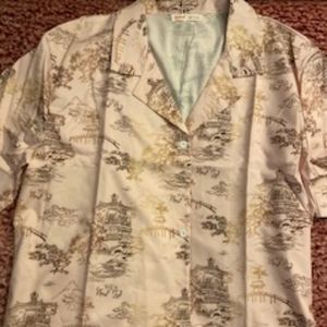 Powder Pink Blouse Short Sleeve